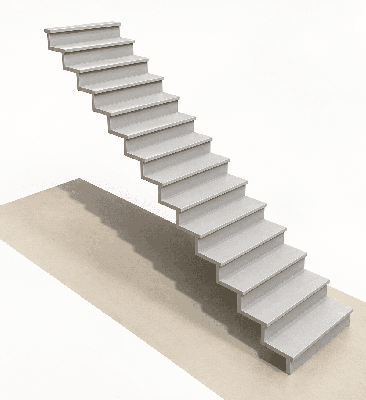 Escalier droit